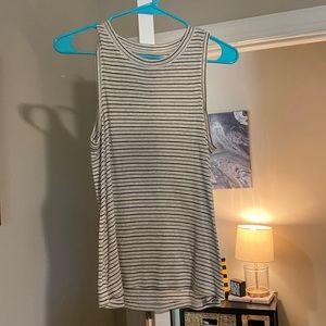 Madewell striped tank top